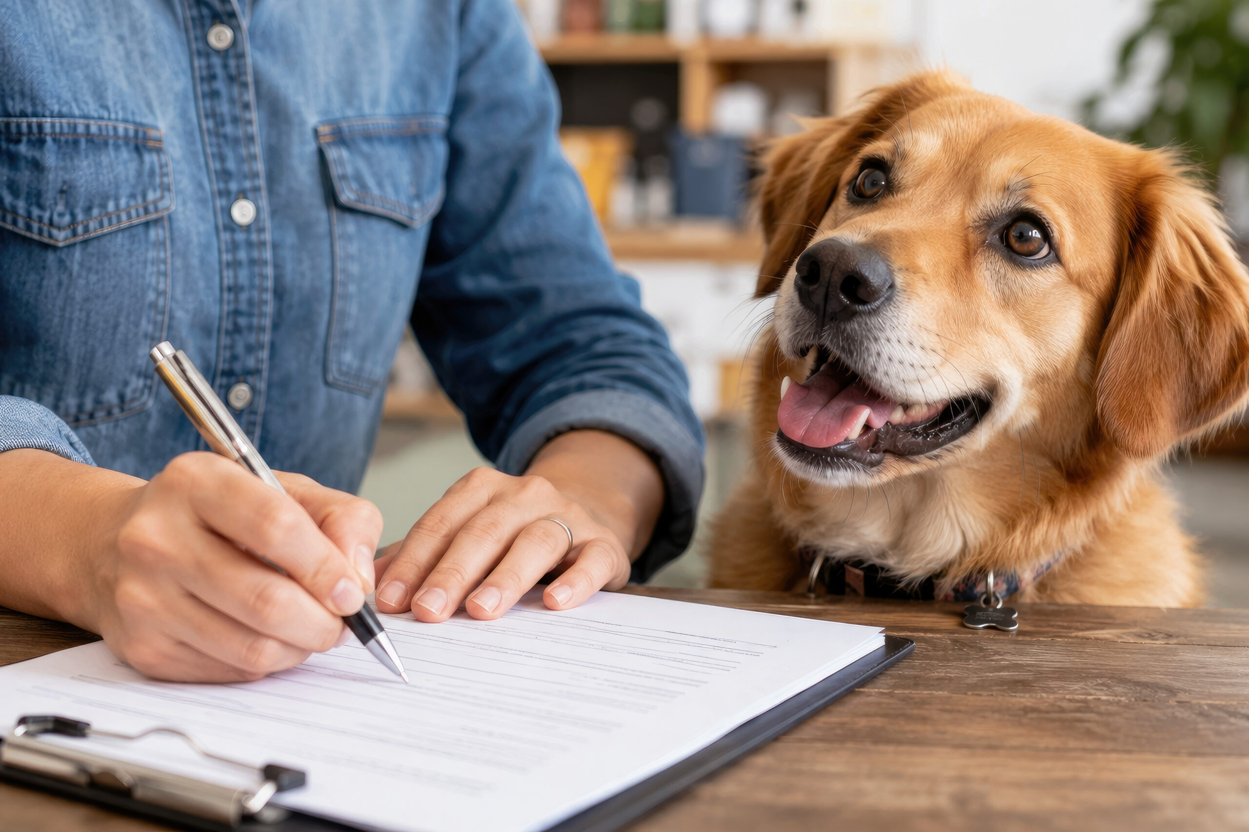 Dog adoption process