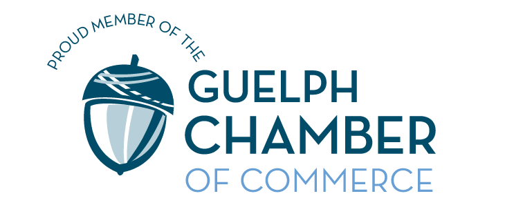 logo stating proud member of the Guelph Chamber of Commerce